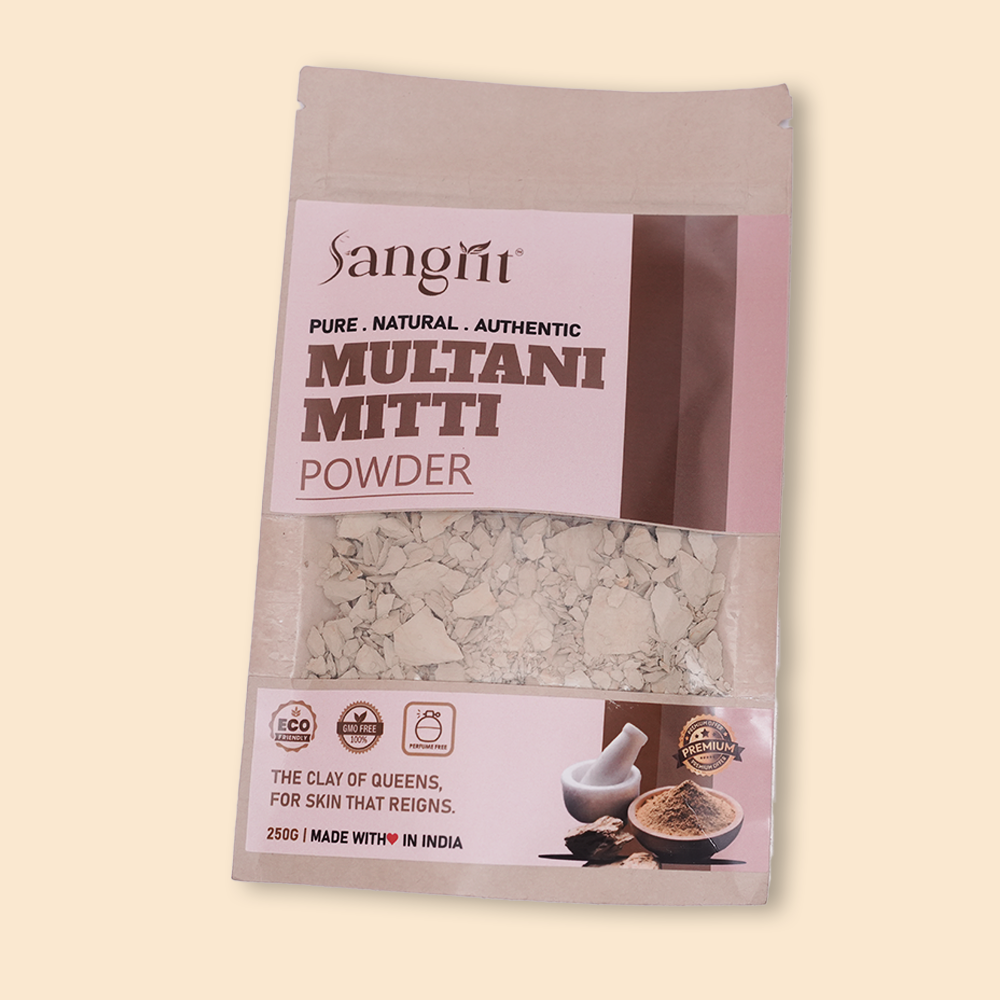 Raw Multani Mitti – 100% Natural Fuller's Earth - 250gm