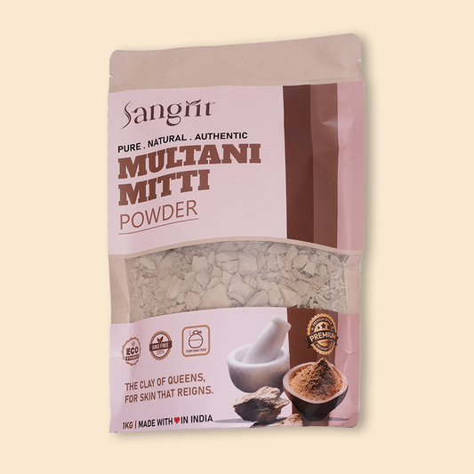 Raw Multani Mitti – 100% Natural Fuller's Earth - 1Kg