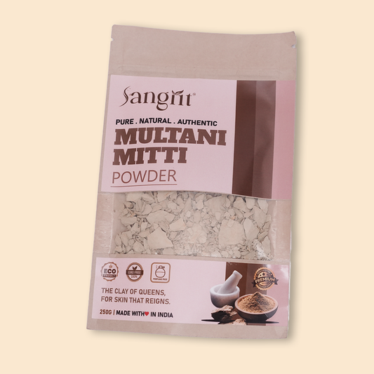 Raw Multani Mitti – 100% Natural Fuller's Earth - 250gm